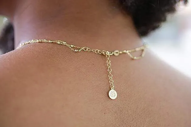 Clover Pave Necklace - Image 6