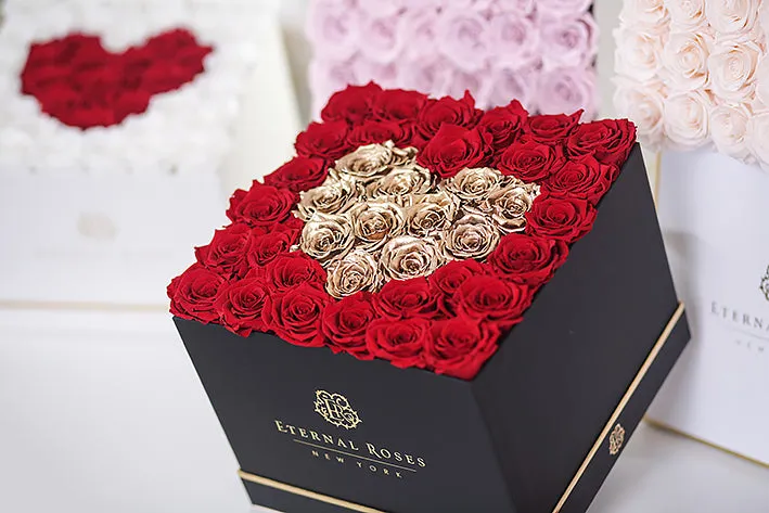 Lennox Eternal Roses Grand Amore Gift Box in Be Mine - Black - Image 2